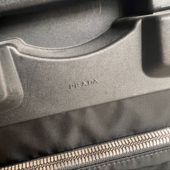 Prada Rolling Suitcase Luggage Travel Bag - Picture 4 of 15